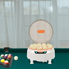 Pool Ball Cleaning/Polishing Machine Auto Billiards Ball Cleaner for 16 Balls