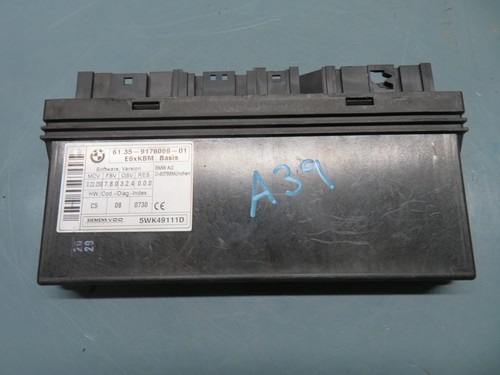 BMW 5 6er E60 E63 E64 LCI Karosserie Modul Steuergerät 9176069