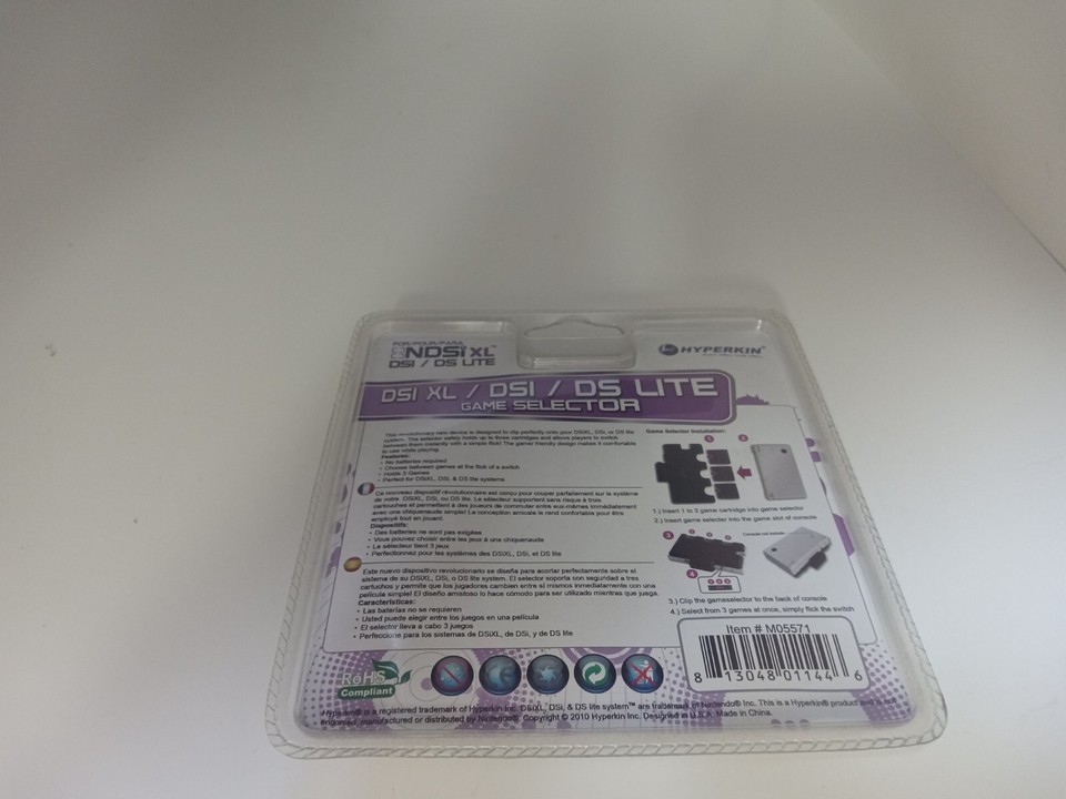 NEW SEALED HYPERKIN 3 GAME SELECTOR FOR NINTENDO DSi DS Lite DSi XL 3DS ...