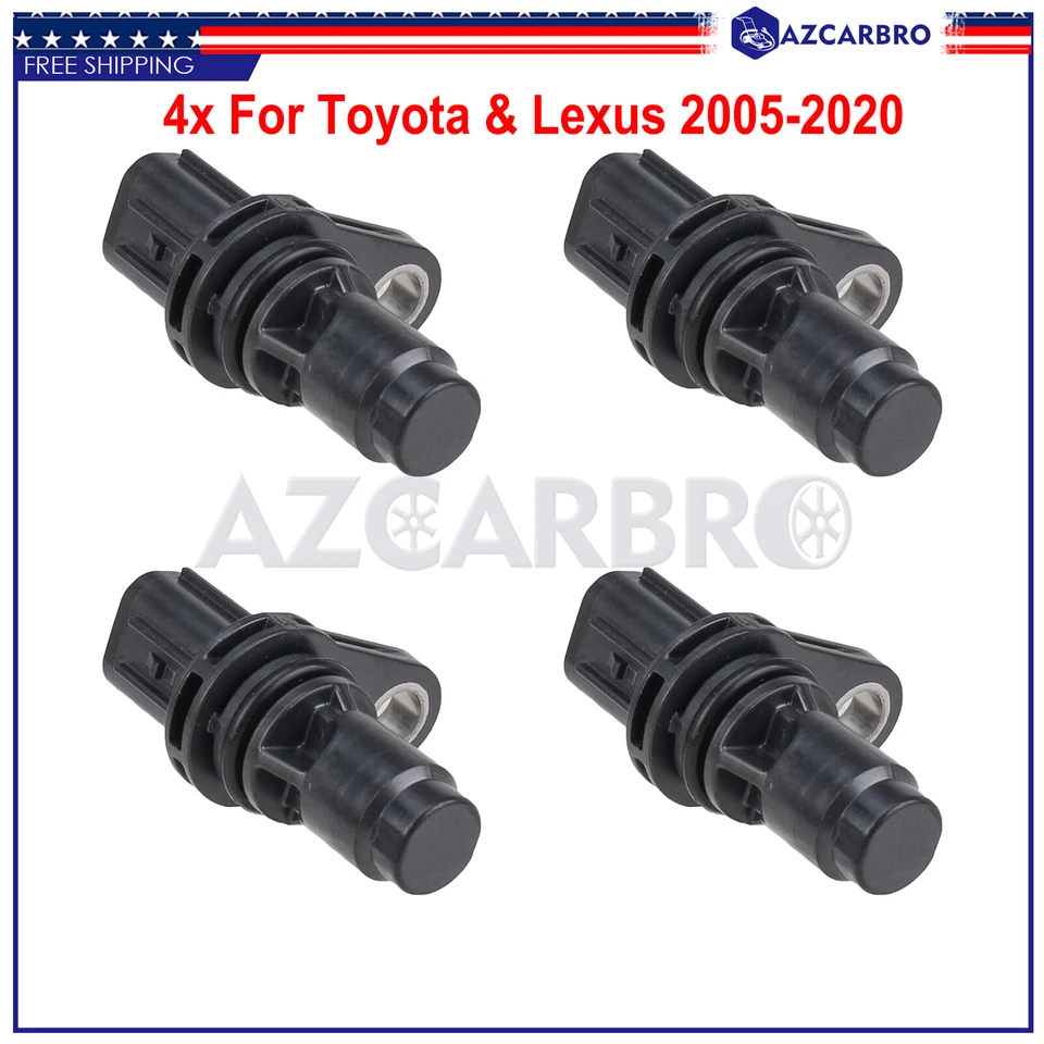 Sensor de posición del árbol de levas del motor 4 piezas para LEXUS IS250 2006-2015 IS300 2016-2020 Foto 2 de 4