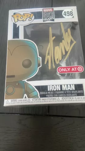 Funko Pop! 80 Años de Marvel - Iron Man - Pátina - 498 - Exclusivo Target