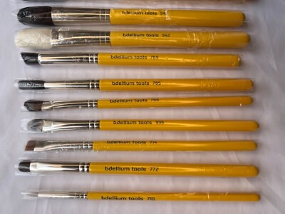 NEW BDELLIUM TOOLS PROFESSIONAL MAKEUP BRUSHES SET OF 12 STUDIO SERIES NEW