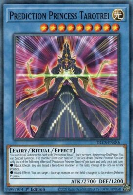 Prediction Princess Tarotrei – Yu-Gi-Oh! Sammelkarte, DLCS-EN086, Common, 1. Auflage, Aus Dragons Of Legend Serie