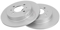 2X A.B.S. Bremsscheibe 16474 FüR 300 Mitsubishi 400 Proton Persona Lancer 5 4
