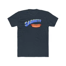 Sabrett Hotdogs New York City Street Food Men's Cotton Crew Tee