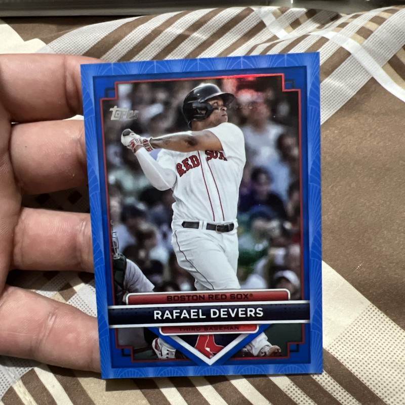 2023 Topps Flagship Collection Rafael Devers #99 Red Sox   numbered 06/50