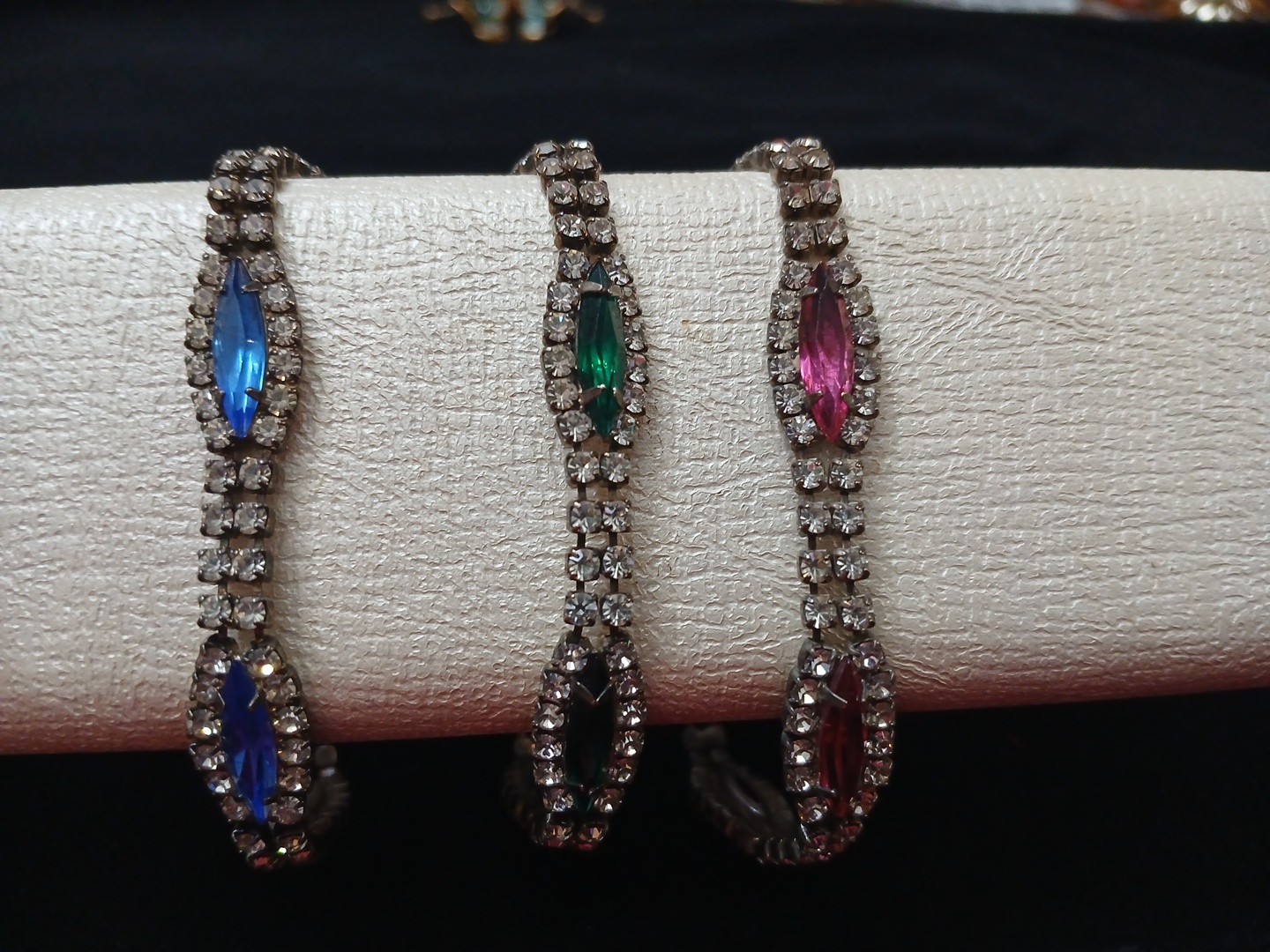 Vintage Rhinestone Braclets - image 2