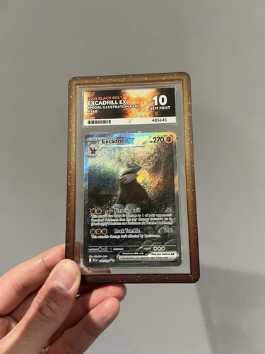 Excadrill EX - SIR 168/086 - Black Bolt - Ace 10 - Bumper Not Included