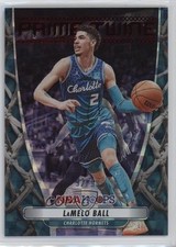 2022-23 Panini NBA Hoops Prime Twine Hyper Red 92/99 LaMelo Ball #10 1aj