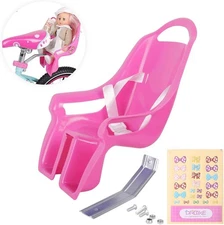Doll Bike Seat for Girls Bike - Doll Carrier Attachment for 18"-22" American ...