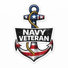 Navy Veteran Decal Sticker American Flag Vinyl Patriotic Car Truck 02 Navy Veteran Decal Sticker American Flag Vinyl Patriotic Car Truck 02