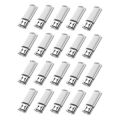 20x USB Stick 2.0 Silber Memory Speicherstick Speichermedien Flash Drive USB 1GB