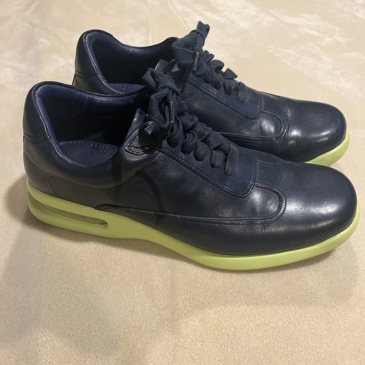 Cole Haan Nike Air Shoes Size 9.5 R1:50 Cole Haan NIKE Air Black Patent Leather Peep Toe Heel Size  main image 2