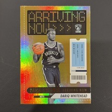 2023-24 Panini NBA Hoops - Arriving Now Dariq Whitehead #17 Holo (RC)