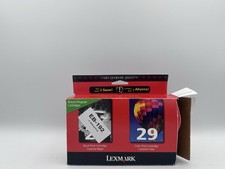 Genuine Lexmark 29 Color Return Program Ink Cartridge Sealed Bag Open Box