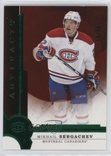 2016 Upper Deck Artifacts Rookie Redemption Emerald 59/99 Mikhail Sergachev 5j8