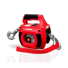 Portable Drill Winch 1000LBS, Drill Powered Winch with Alloy Steel Wire Rope ...