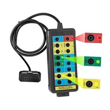 OBD2 Breakout Box with LED Light Indicator, Professional 16-Pin OBD Breakout