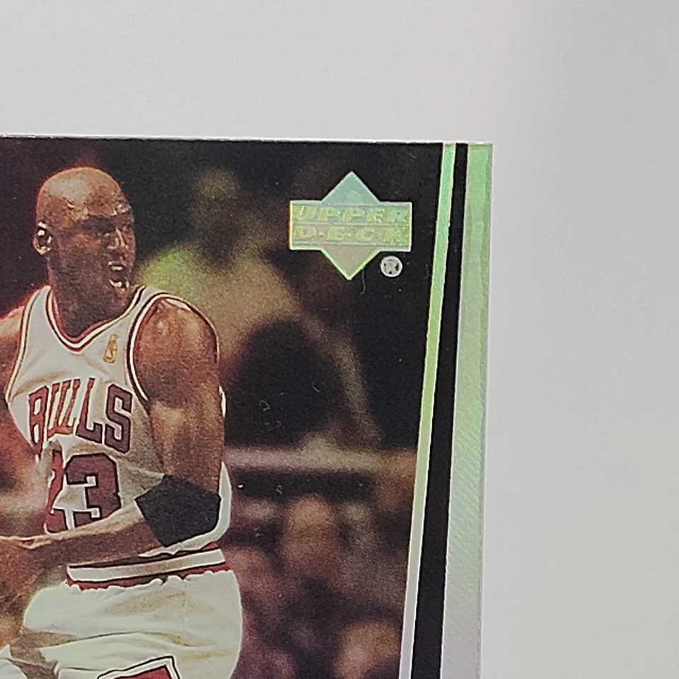 1998-99 Upper Deck Encore - Michael Jordan #105 Rainbow Foil Chicago Bulls NM 🔥 - Image 4 of 4