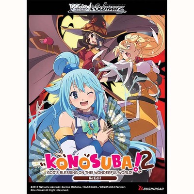 Weiss Schwarz Konosuba Gods Blessing on this Wonderful World Re:Edit Booster Box | eBay Weiss Schwarz Konosuba Gods Blessing on this Wonderful World Re:Edit Booster Box | eBay