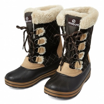Magellan Outdoors Women s Brown Winter Snow Boots 7 3M Thinsulate Waterproof
