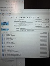 Western Digital WD 2280mm WD Green 2TB M.2 NVMe Gen 4X4 SSD SN300