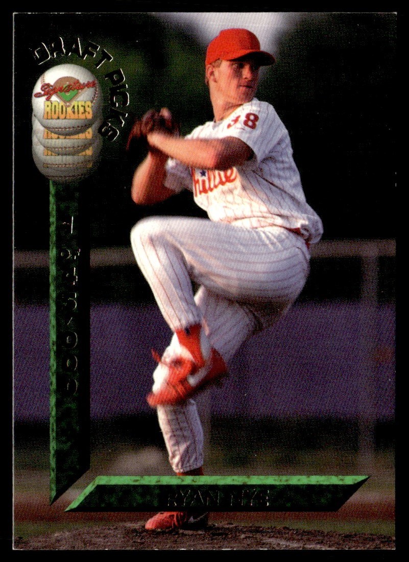 1994 Signature Rookies Draft Picks Ryan Nye Philadelphia Phillies #49