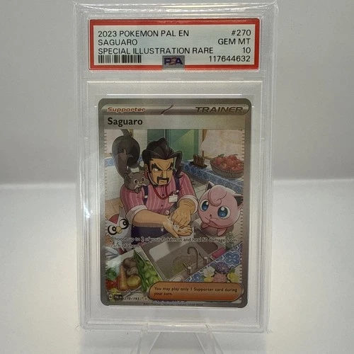 Saguaro 270/193 Sv02: Paldea Evolved Holo PSA 10 GEM MINT