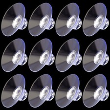 ANCIRS 30 Pack 30mm Suction Cups for Glass Table Tops, Rubber