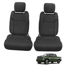 Seat Cover Compatible with 2014-2021 Toyota Tundra CrewMax SR, SR5, Front