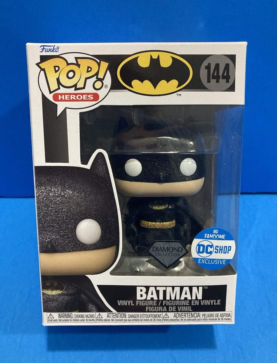 Funko Pop Heroes 144 Batman Diamond Collection DC Shop Exclusive