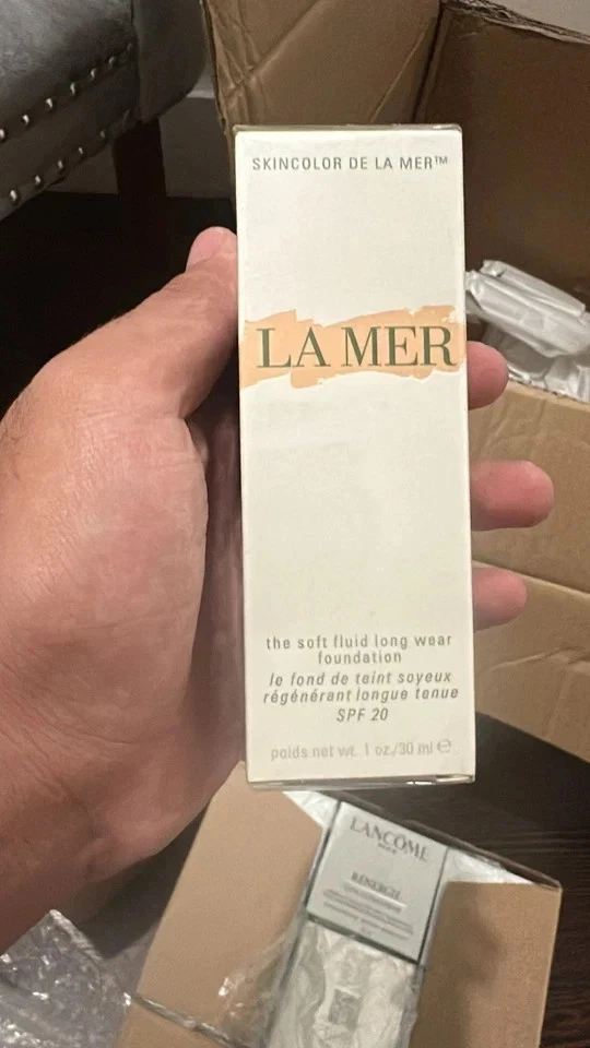 La Mer The Soft Fluid Long Wear Foundation SPF 20 Shade 250 Sand 30ml New Sealed - Image 3 of 4