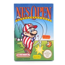Thumbnail of ebay&reg; auction 198631580607 | Nintendo NES Spiel: NES Open Tournament Golf - Modul Anleitung OVP (PAL-B NOE)