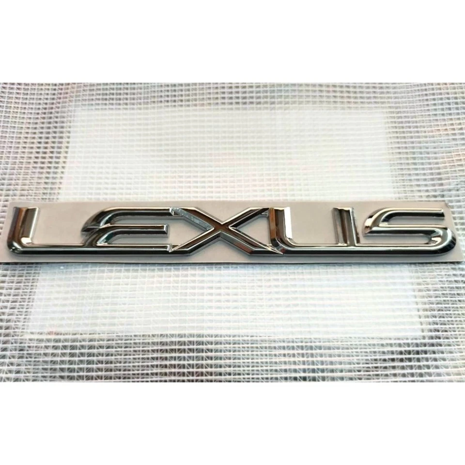 [Nuovo] LEXUS Emblema Logo 3D Argento - Immagine 2 di 2
