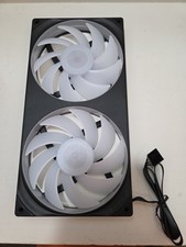 NZXT - F280 RGB Core - 280mm Single-Frame Case Fan Unit with 2 x 140mm RGB Fa...