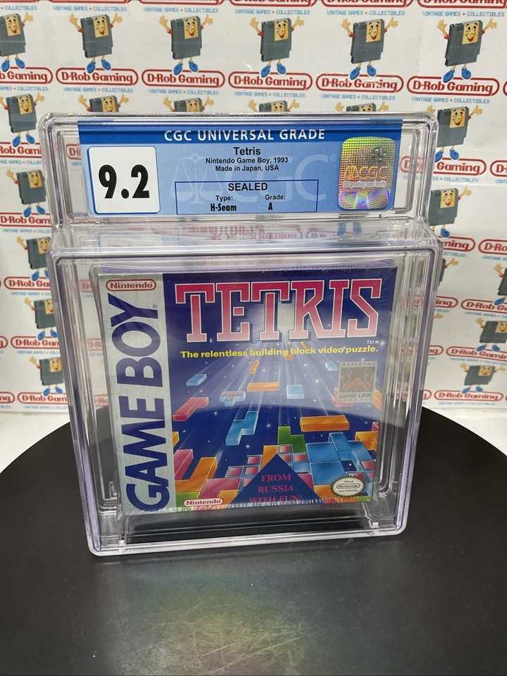 Tetris Nintendo Gameboy Original 1st Print Super New Sealed VGA WATA CGC NES - Image 4 of 4