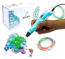 SCRIB3D P1 3D Printing Pen w Display Includes 3 Starter Colors Charger RT25