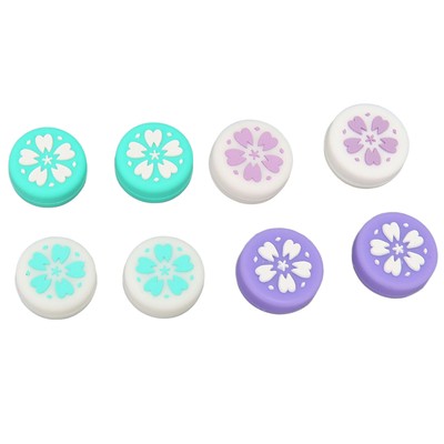 4x Thumb Grip Caps For Soft Silicone Prevent Slip Replacement Joystick CB
