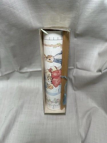 Beatrix Potter 1993 Vintage Growth Chart for Peter Rabbit Baby Nursery Wall Art 