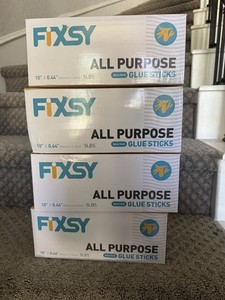 FIXSY Hot Glue Gun Sticks All Purpose - Approx. 90 Sticks Each Pack - 4 Pack