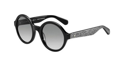 Kate Spade Women's Sunglasses Khrista S2J Round Black