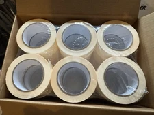 White Block Out Screen Printing Tape - 6 Roll - 2" x 110 Yard Roll Blockout Tape