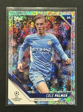 2022 Topps UCL Cole Palmer Silver Sparkle Foil  RC #80 Manchester City