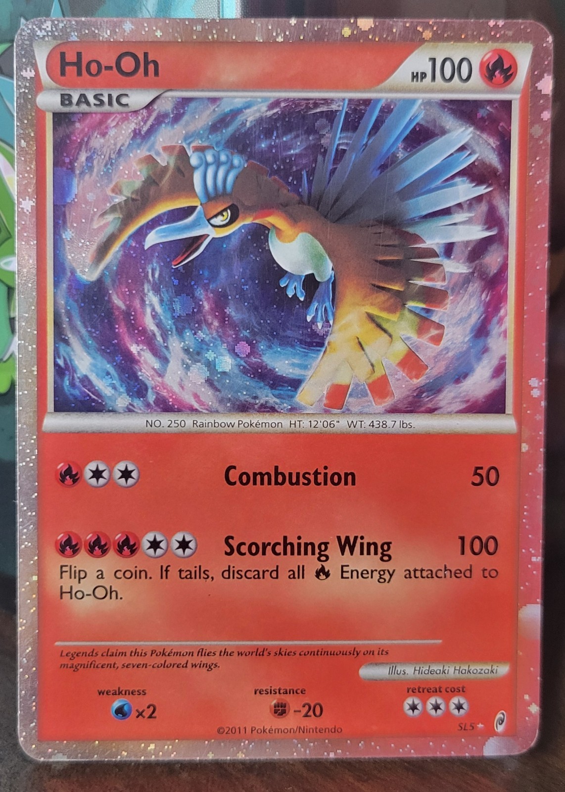 Ho-Oh (Shiny) SL5 Call of Legends Holo