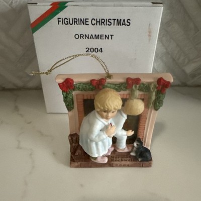 Norman Rockwell Dave Grossman Inspired 2004 Christmas Ornament  He Is Coming 