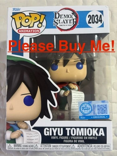 Funko Pop! Animation: Demon Slayer - Giyu Tomioka - Amazon Exclusive - Collectab