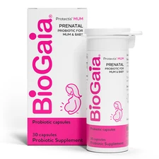  BioGaia Protectis MUM | Prenatal Probiotic | Helpful for Mom & Baby 30 Capsules