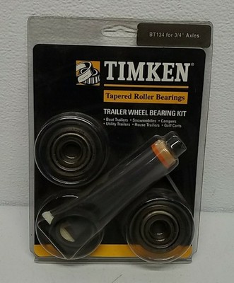 BT134 Timken Trailer Wheel Bearing Kit Durable Precision Bearings for Axles