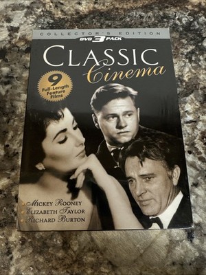 Classic Cinema : Collectors Edition M. Rooney, E. Taylor, R. Burton , New DVD