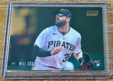 WILL CRAIG 2021 Topps Stadium Club Chrome GOLD REFRACTOR RC ROOKIE #09/50 !